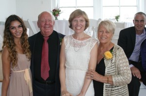 Jerry at daughter's wedding